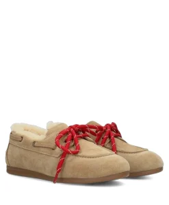 meisjes sneakers beige