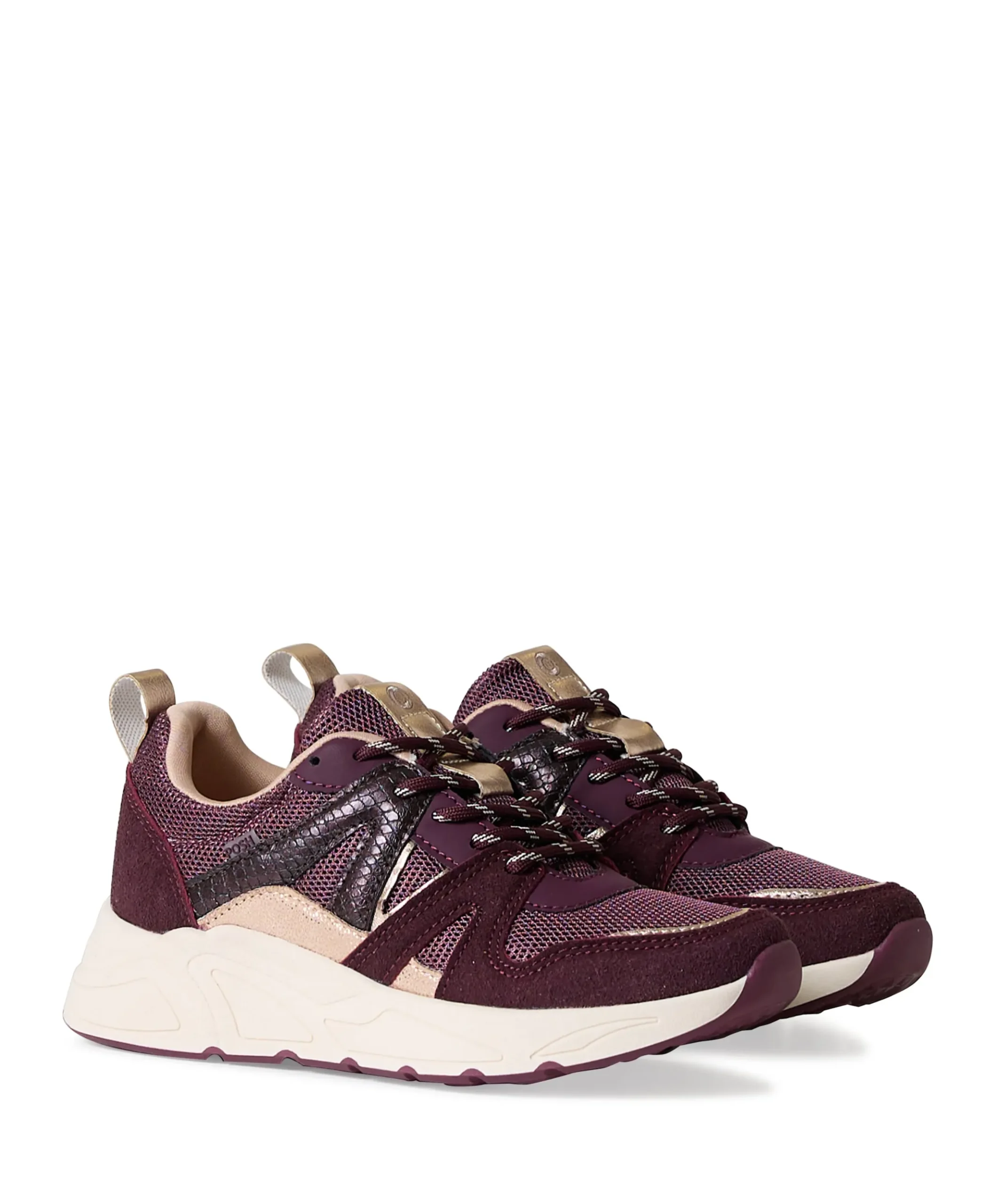 meisjes sneakers bordeaux