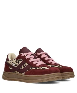 meisjes sneakers bordeaux