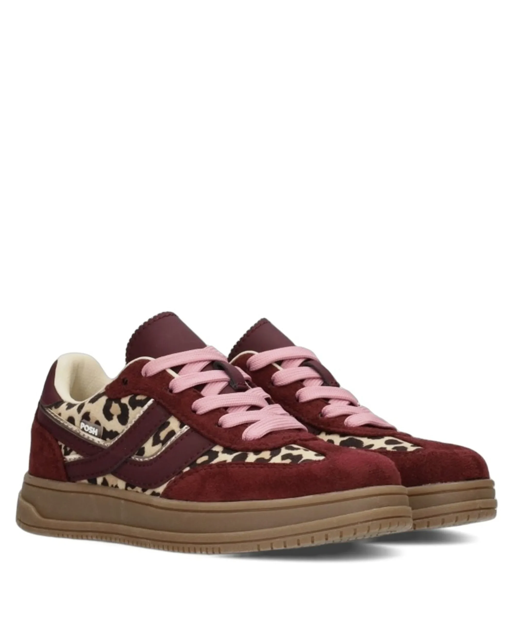 meisjes sneakers bordeaux