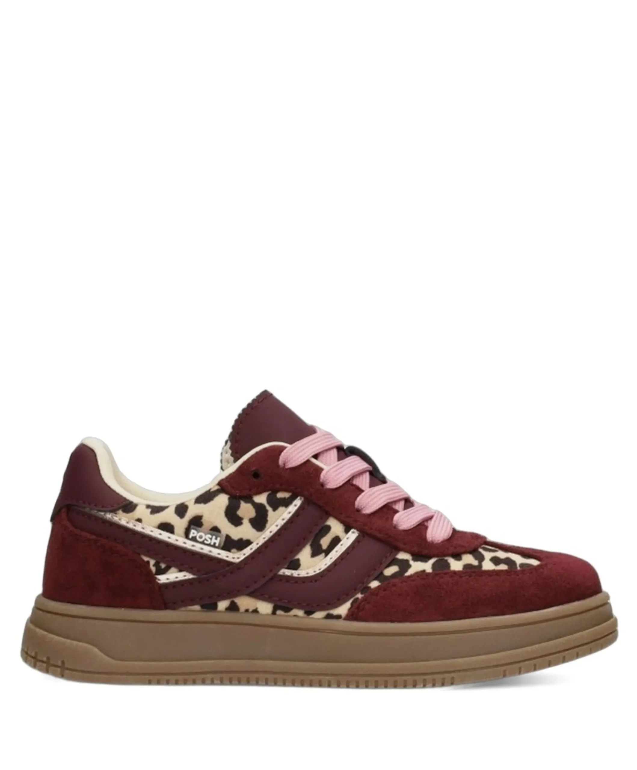 meisjes sneakers bordeaux