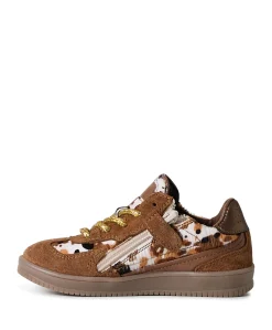 meisjes sneakers bruin