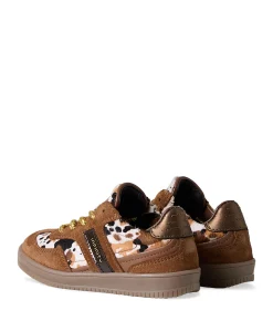 meisjes sneakers bruin