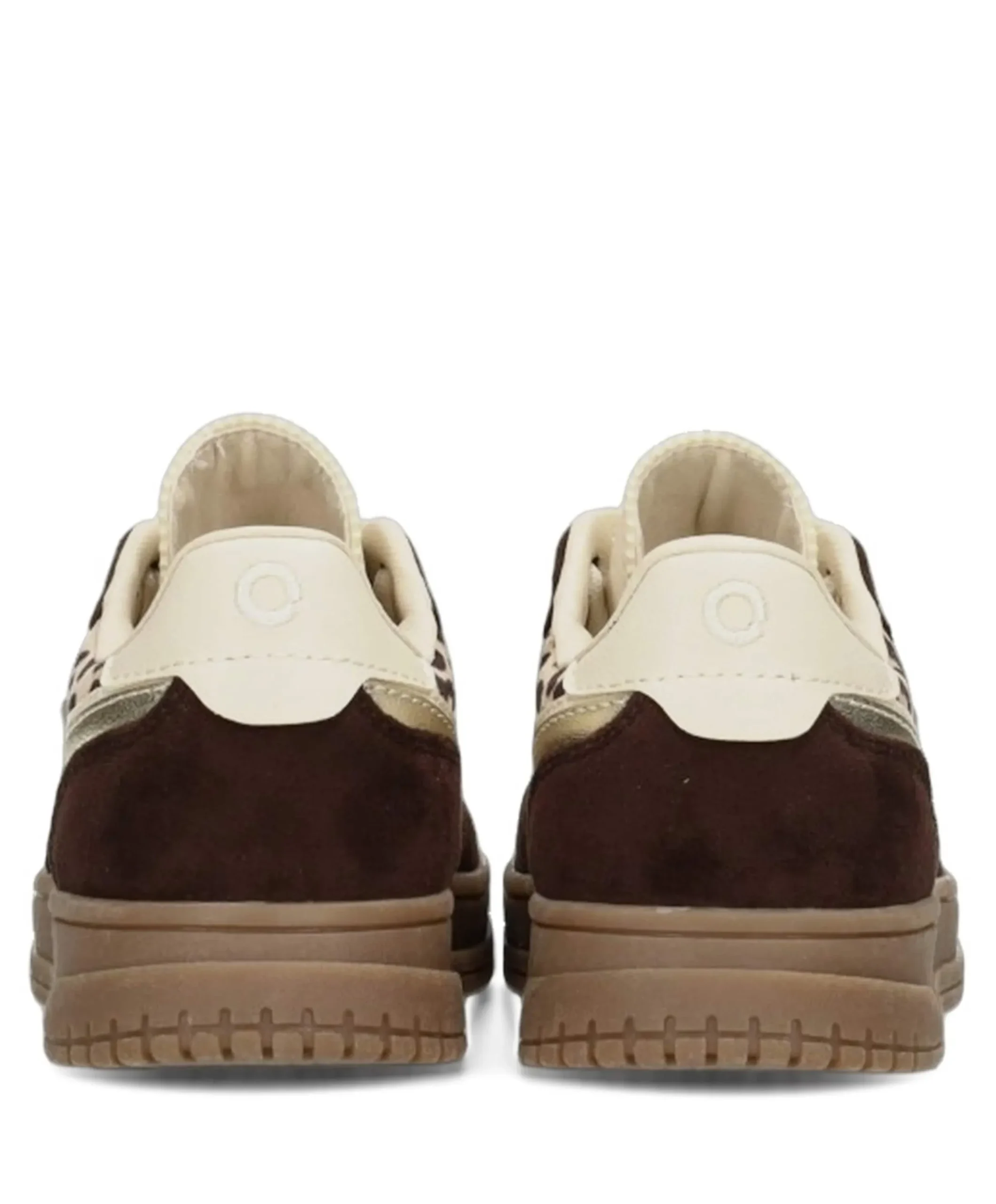 meisjes sneakers bruin