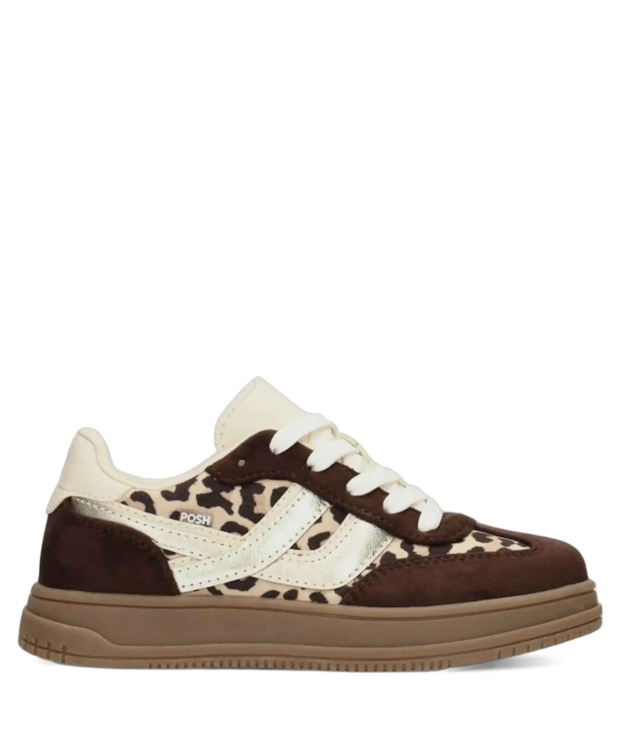 meisjes sneakers bruin