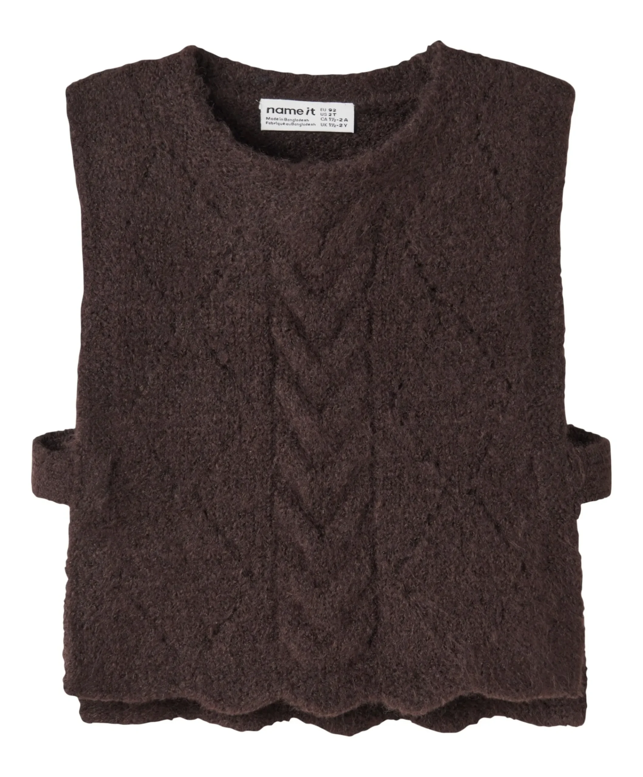 Meisjes spencer bruin