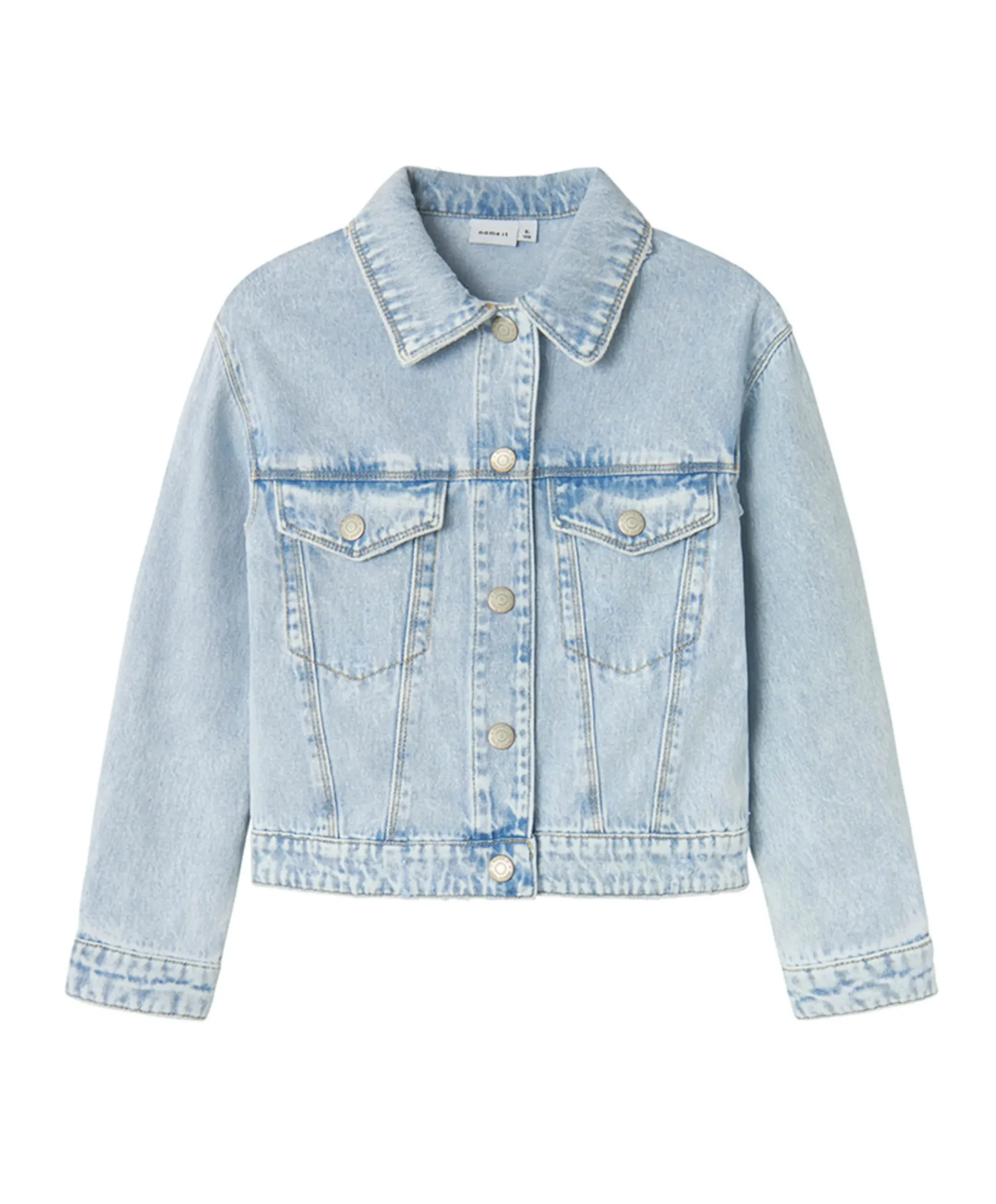 Meisjes spijkerjas blauw
