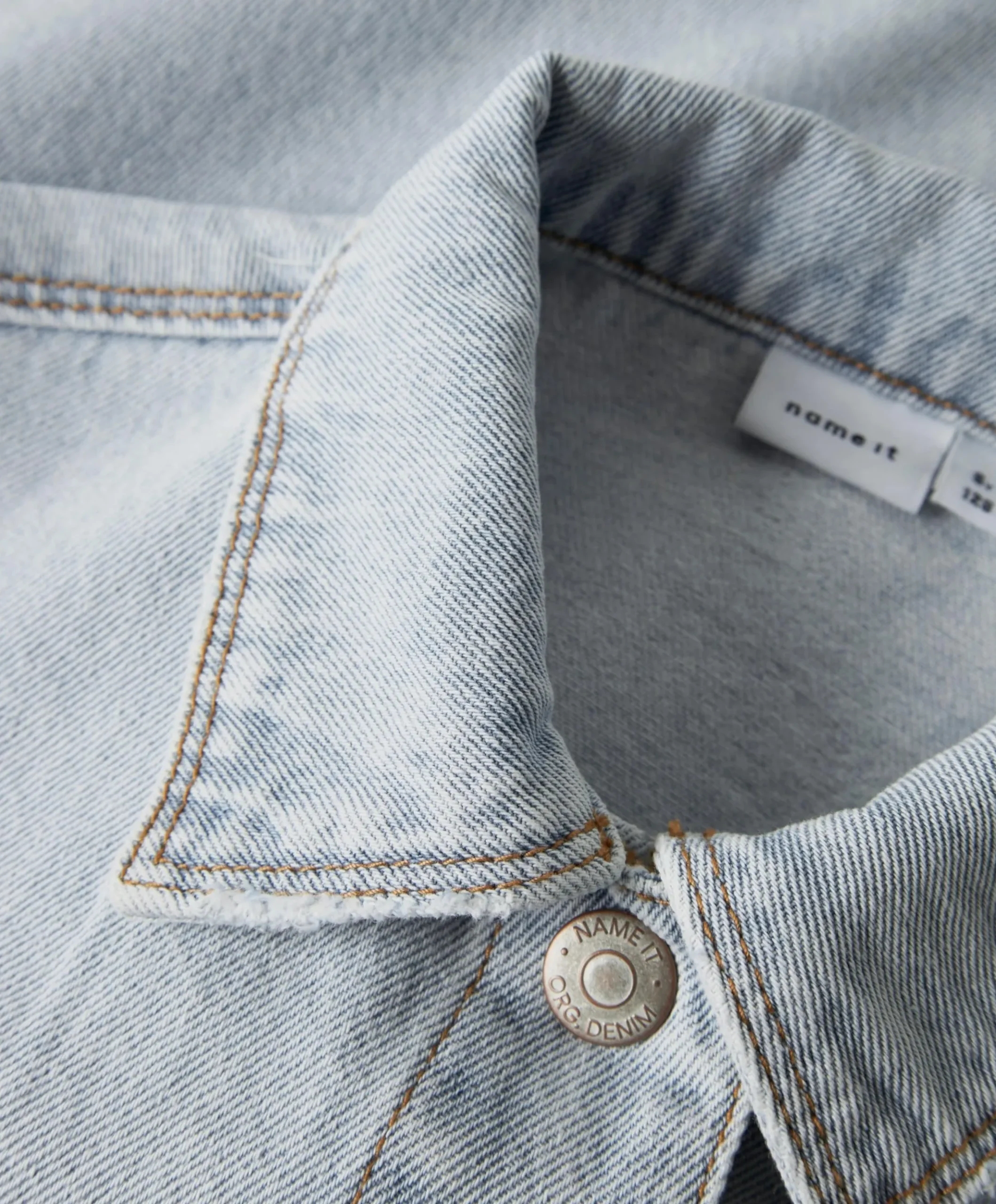 Meisjes spijkerjas blauw