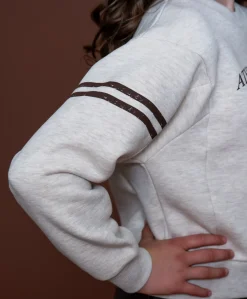 Meisjes sweater beige