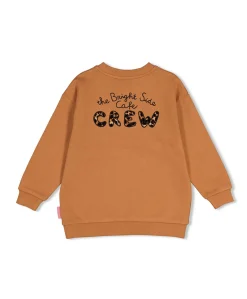 Meisjes sweater beige