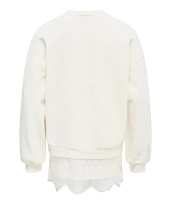 Meisjes sweater beige