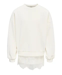 Meisjes sweater beige