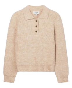 Meisjes sweater beige