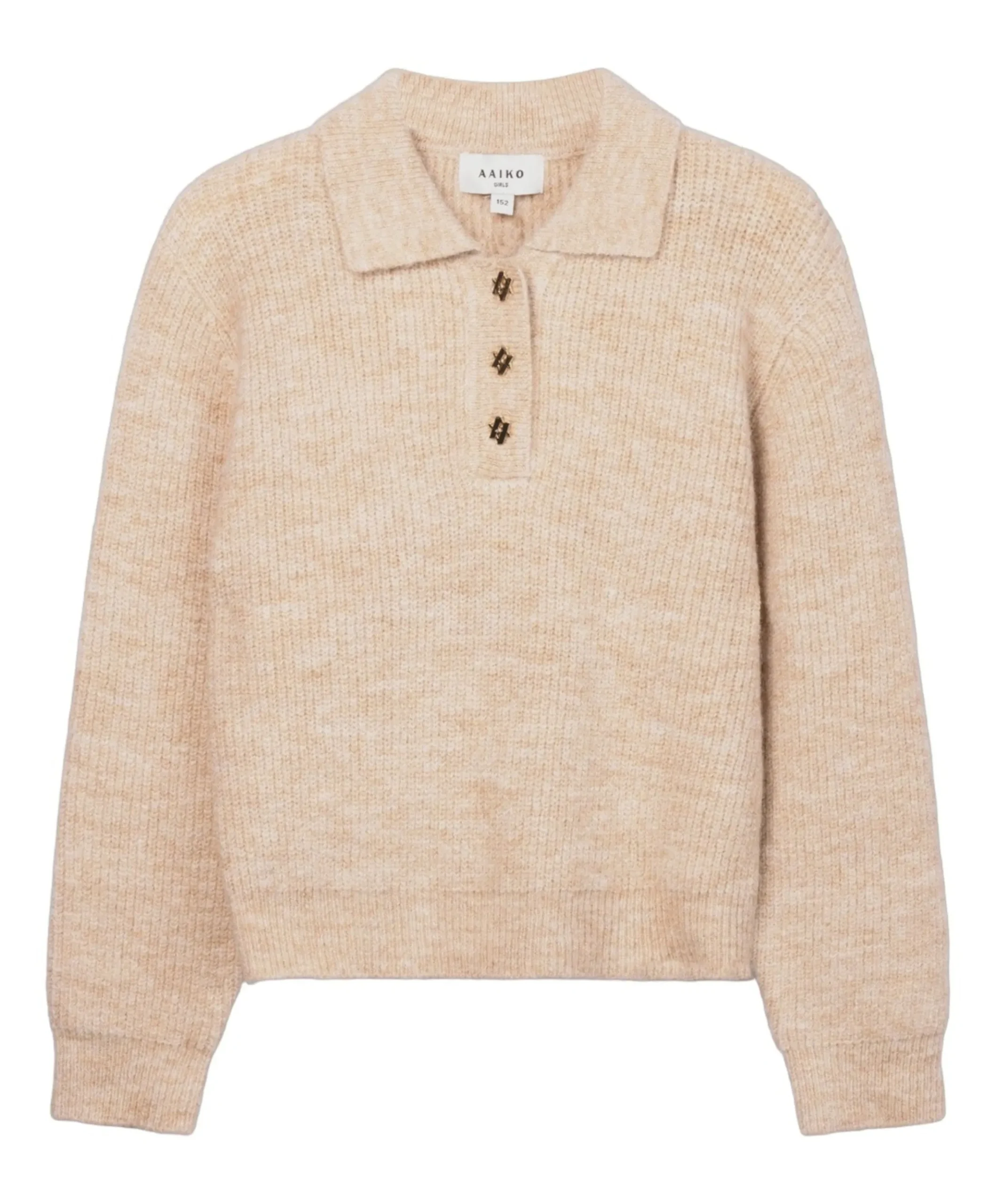 Meisjes sweater beige