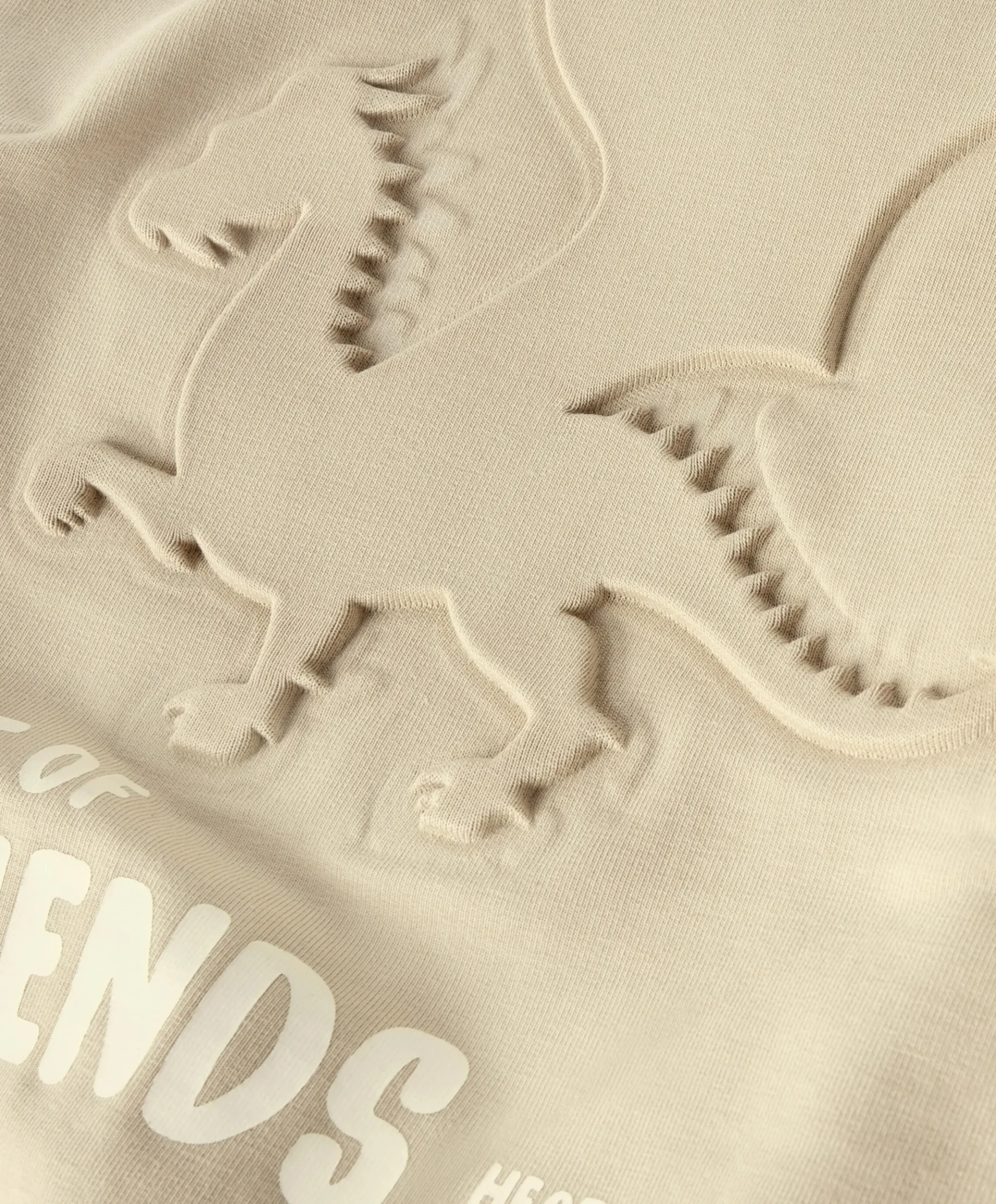 Meisjes sweater beige