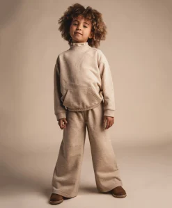 Meisjes sweater beige