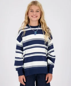 Meisjes sweater blauw