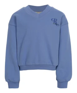 Meisjes sweater blauw