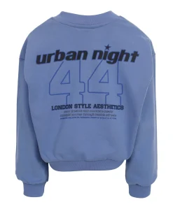 Meisjes sweater blauw