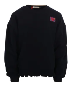 Meisjes sweater blauw