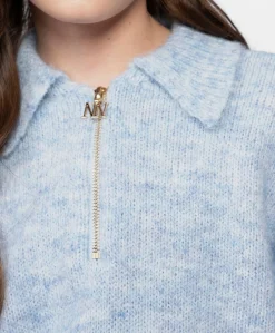 Meisjes sweater blauw