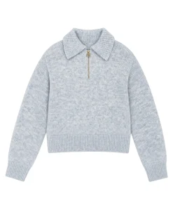 Meisjes sweater blauw