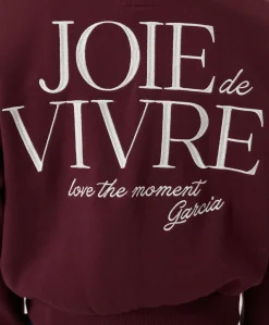 Meisjes sweater bordeaux