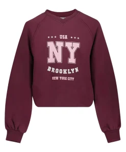 Meisjes sweater bordeaux