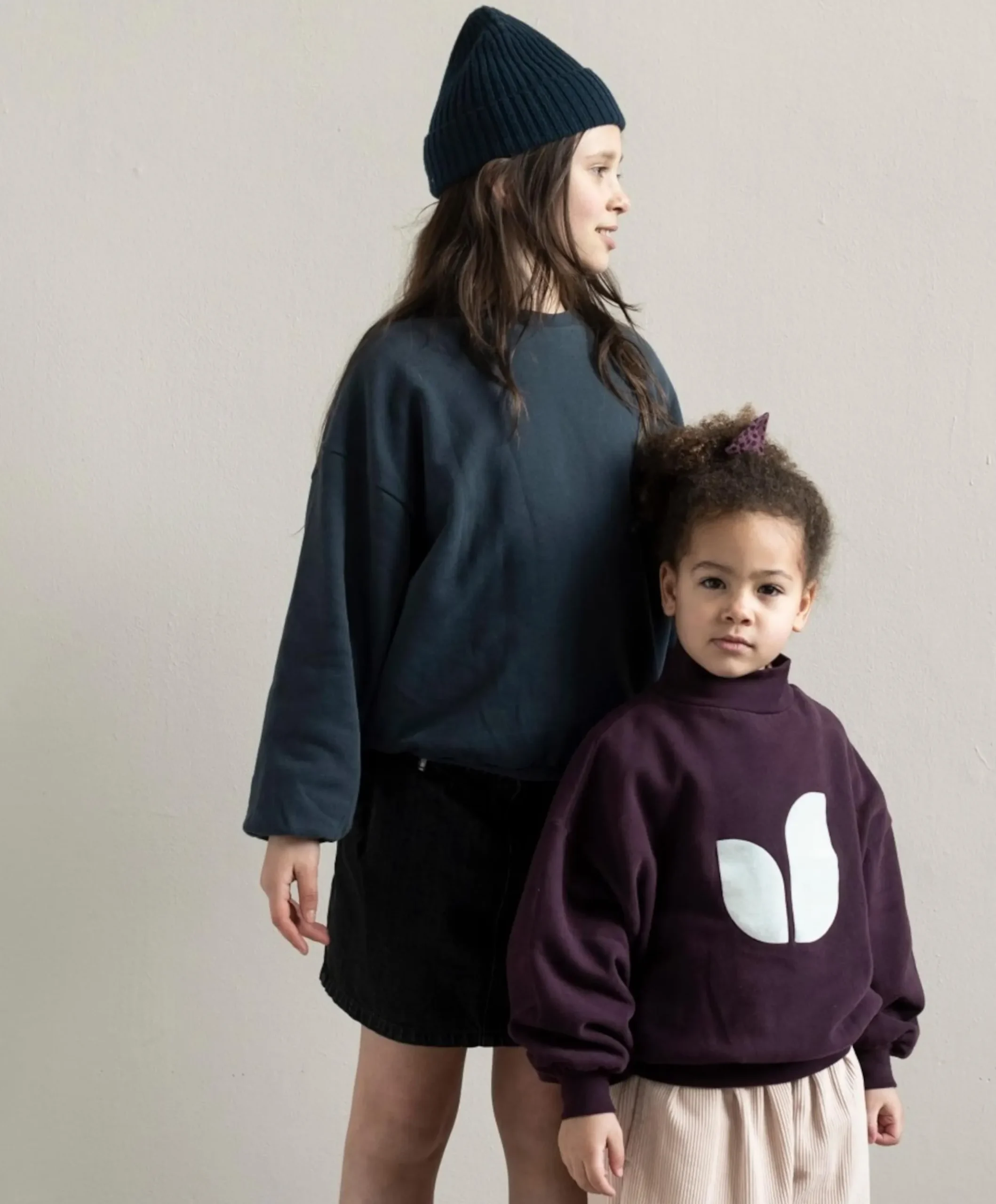 Meisjes sweater bordeaux