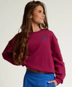 Meisjes sweater bordeaux