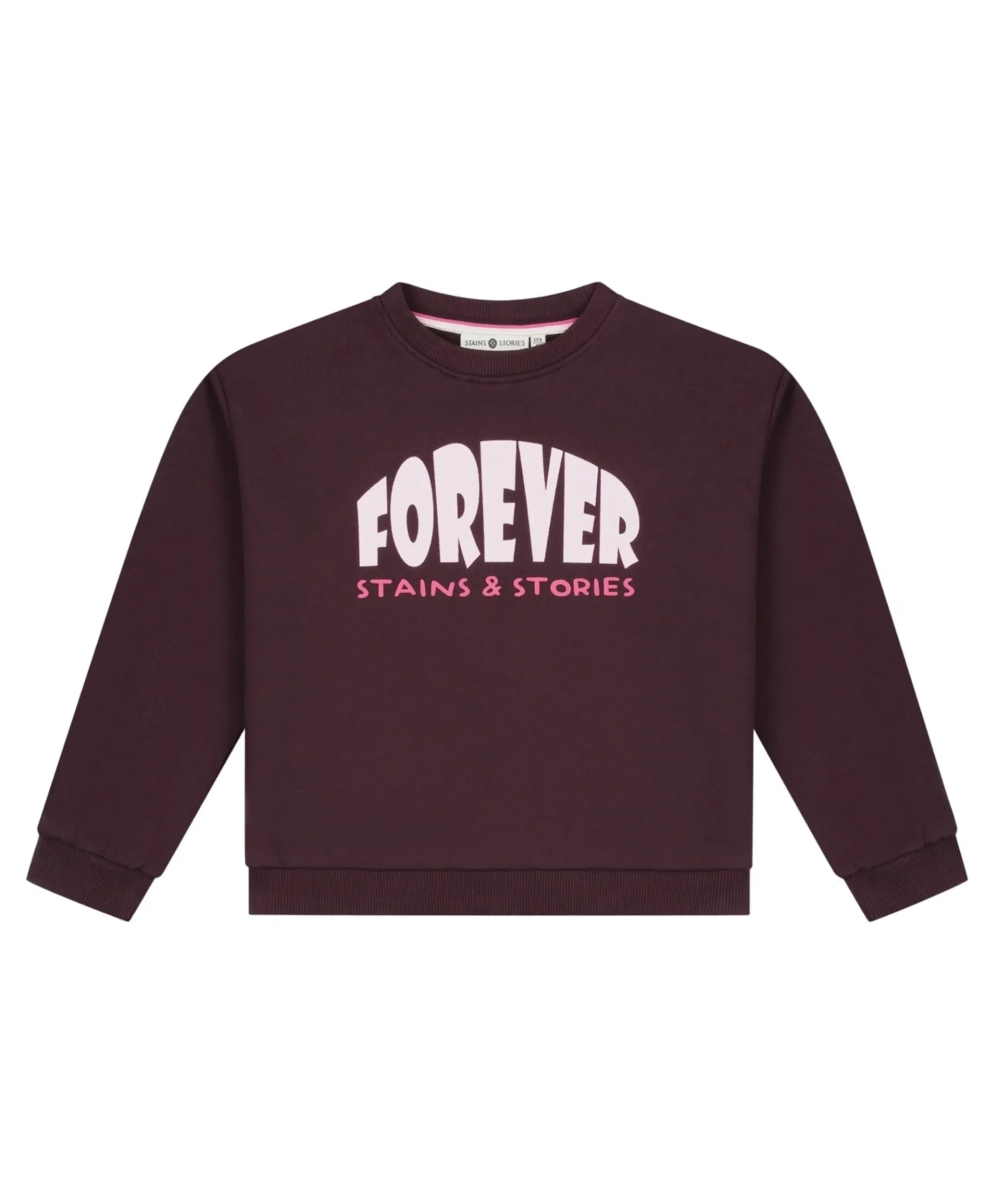 Meisjes sweater bordeaux