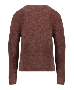 Meisjes sweater bruin
