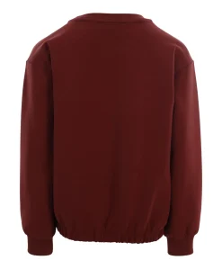 Meisjes sweater bruin