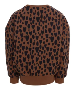 Meisjes sweater bruin