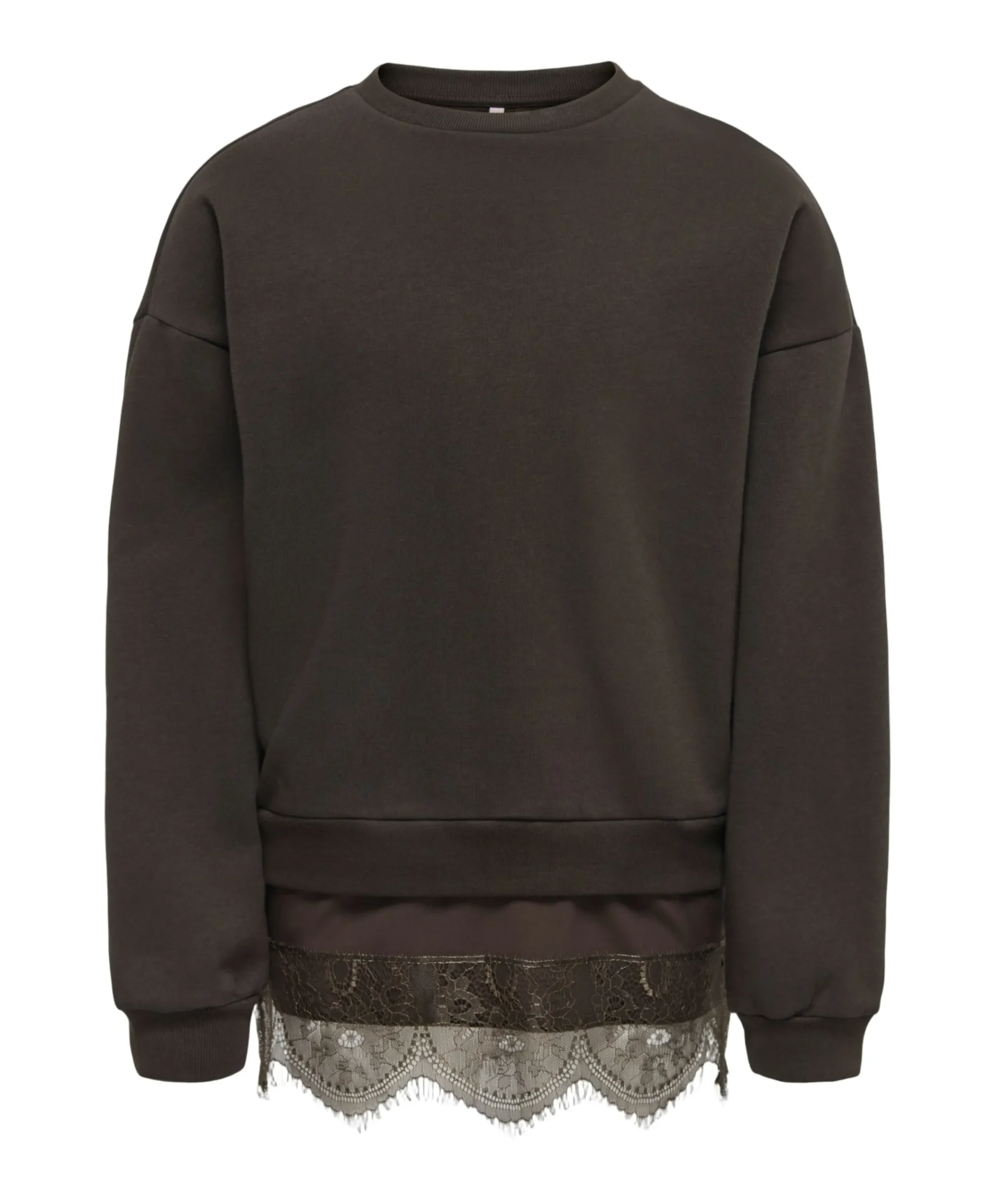 Meisjes sweater bruin