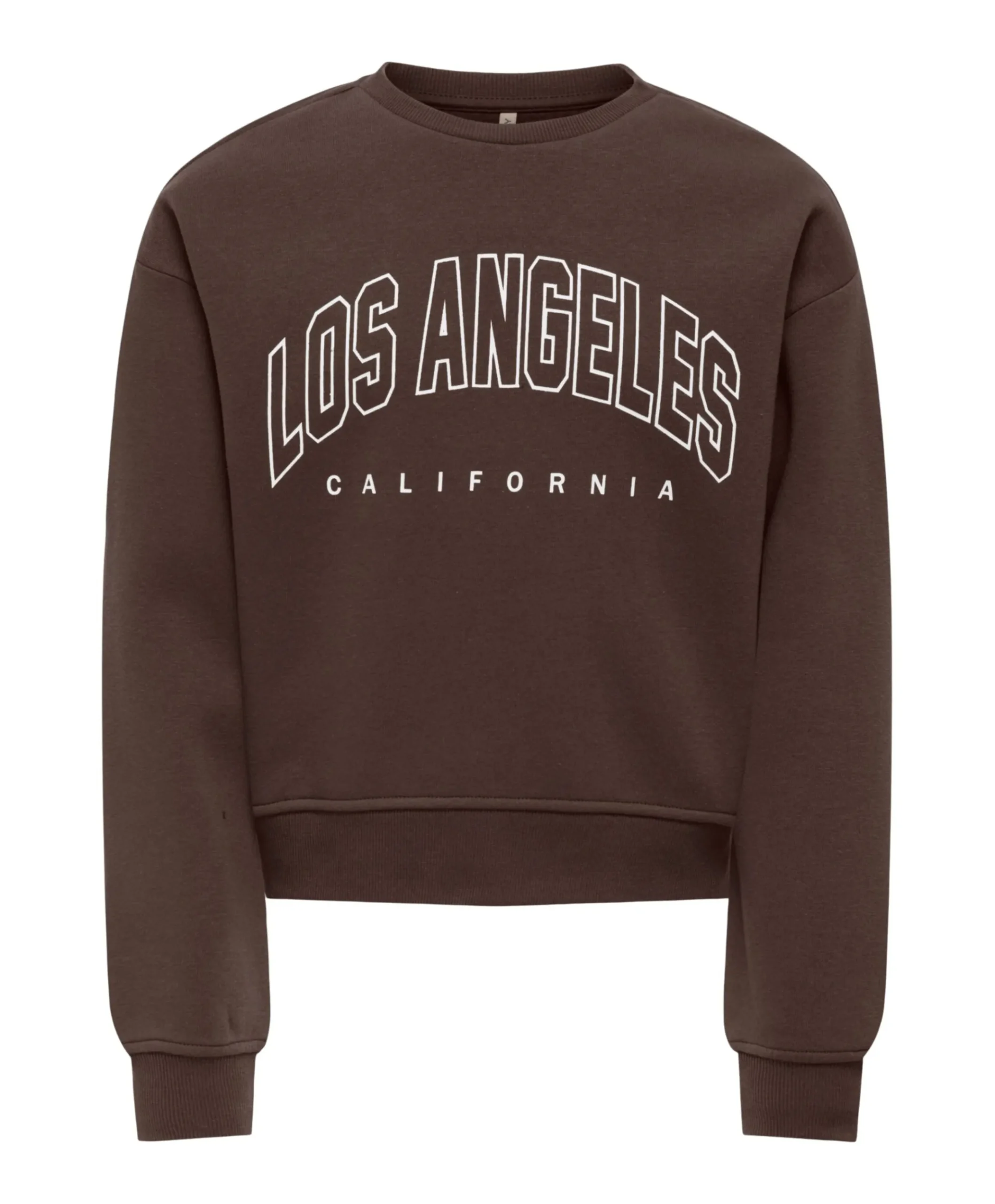 Meisjes sweater bruin