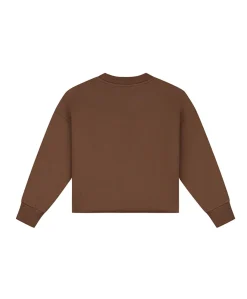 Meisjes sweater bruin
