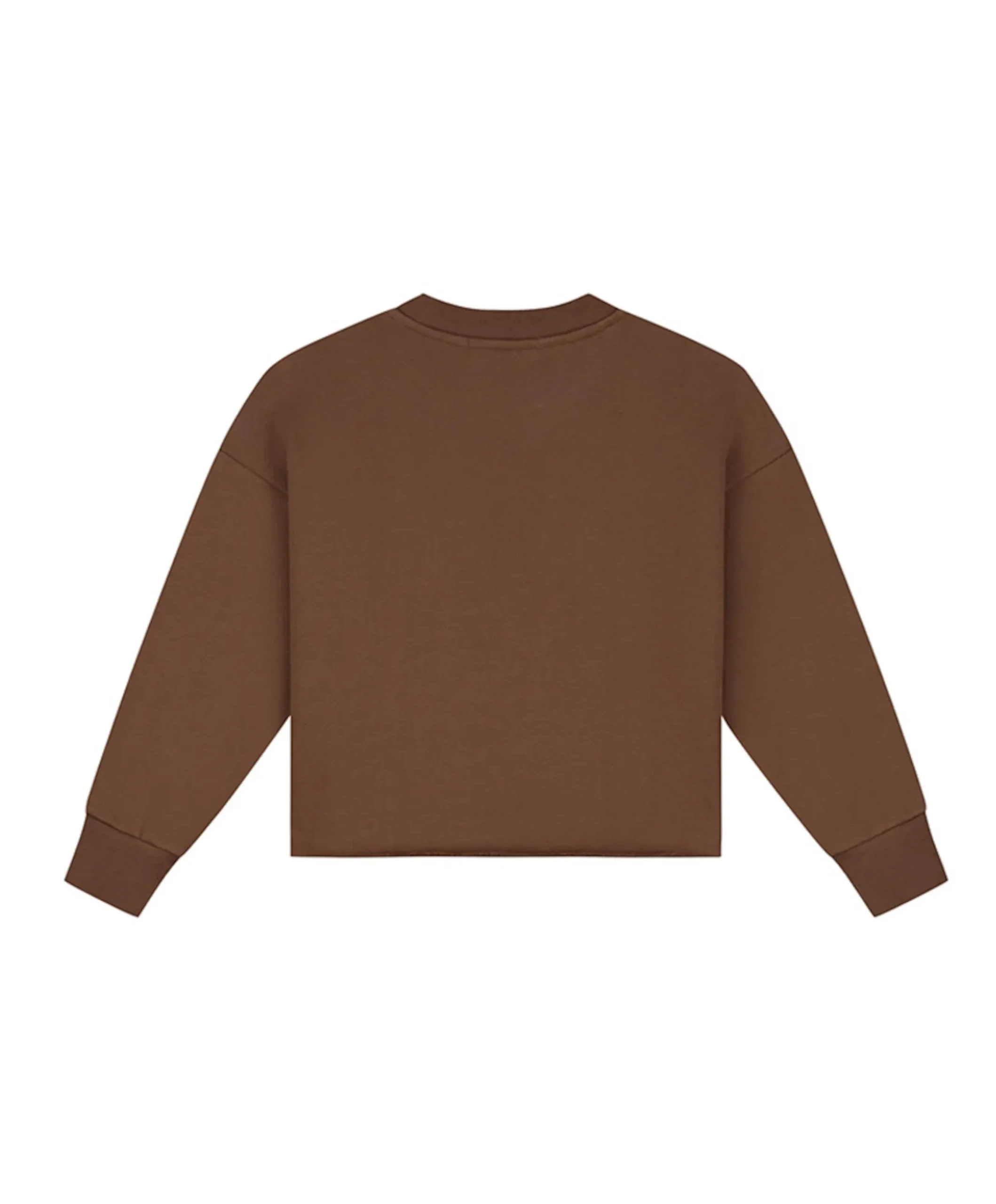 Meisjes sweater bruin