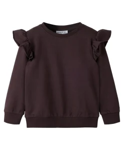 Meisjes sweater bruin