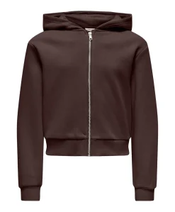 Meisjes sweater bruin