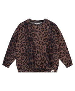 Meisjes sweater bruin