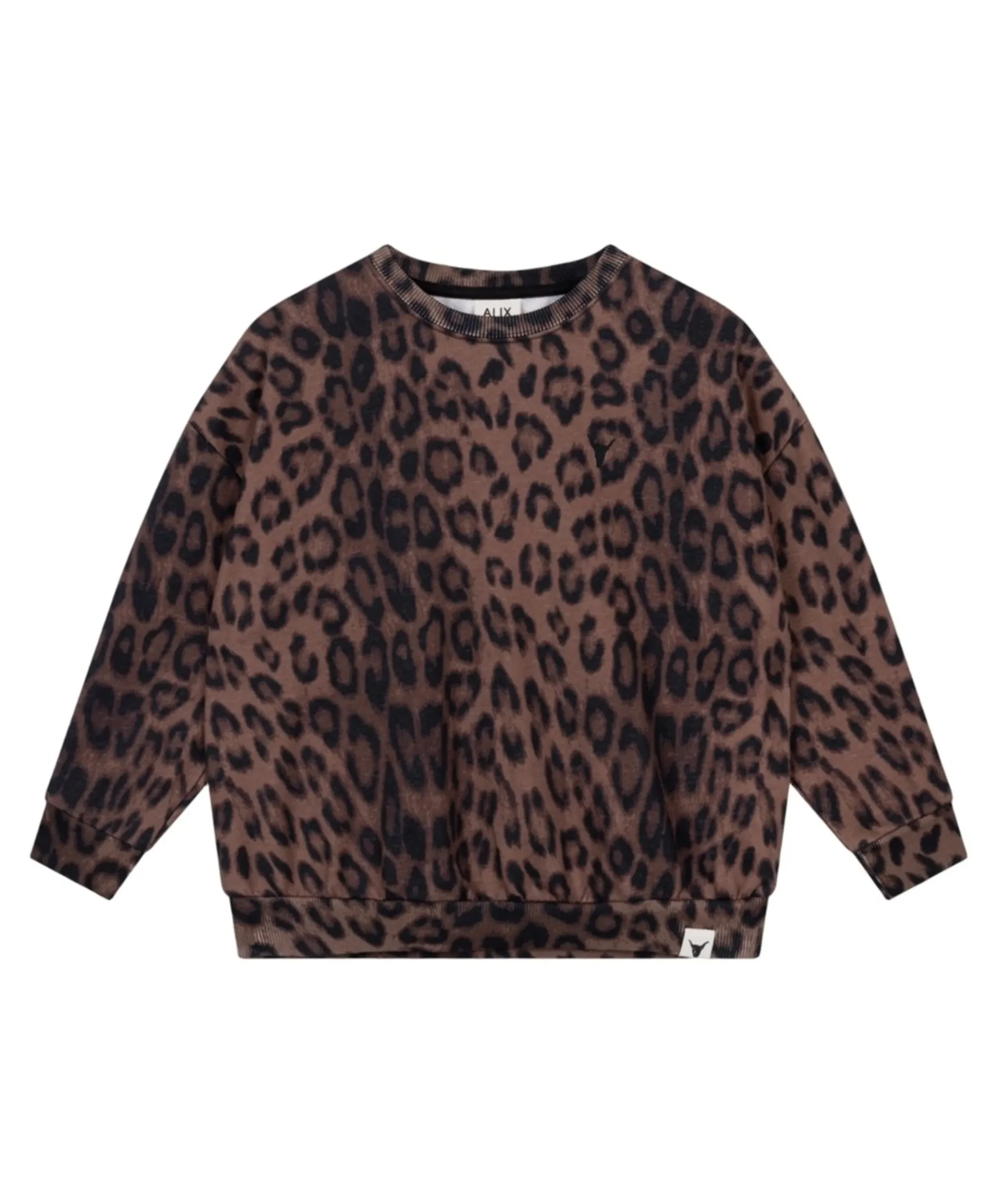 Meisjes sweater bruin