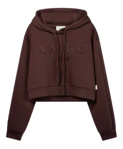Meisjes sweater bruin