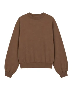 Meisjes sweater bruin