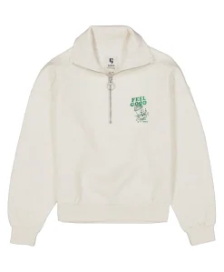 Meisjes sweater ecru
