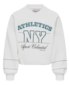 Meisjes sweater ecru