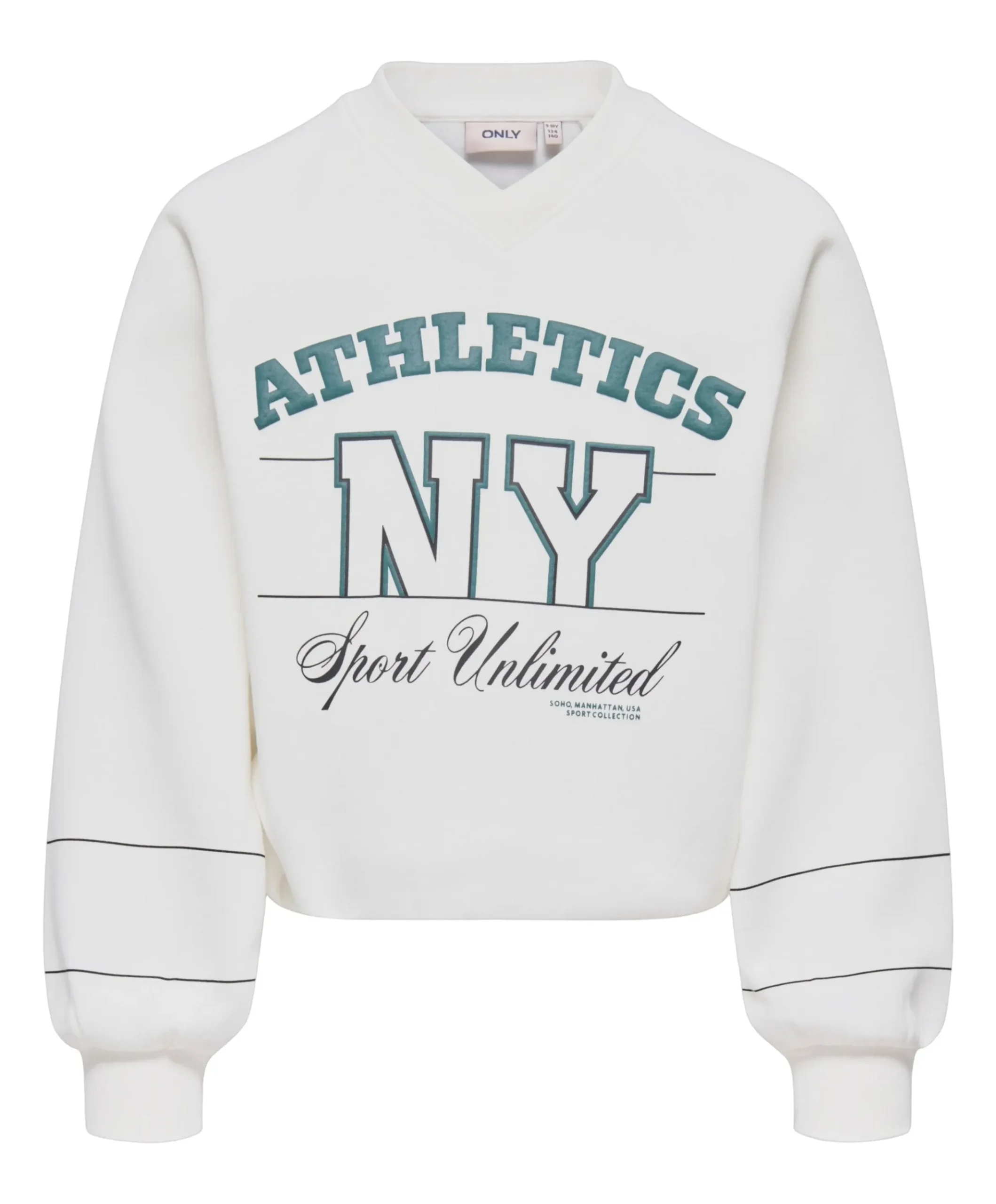 Meisjes sweater ecru