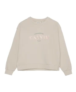 Meisjes sweater ecru