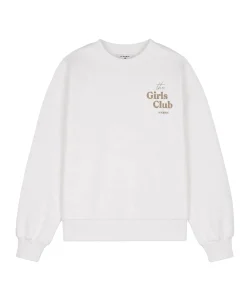 Meisjes sweater ecru