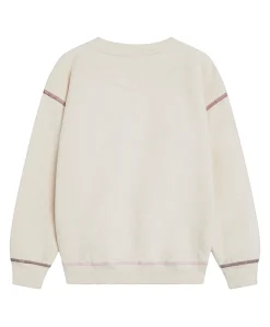 Meisjes sweater ecru
